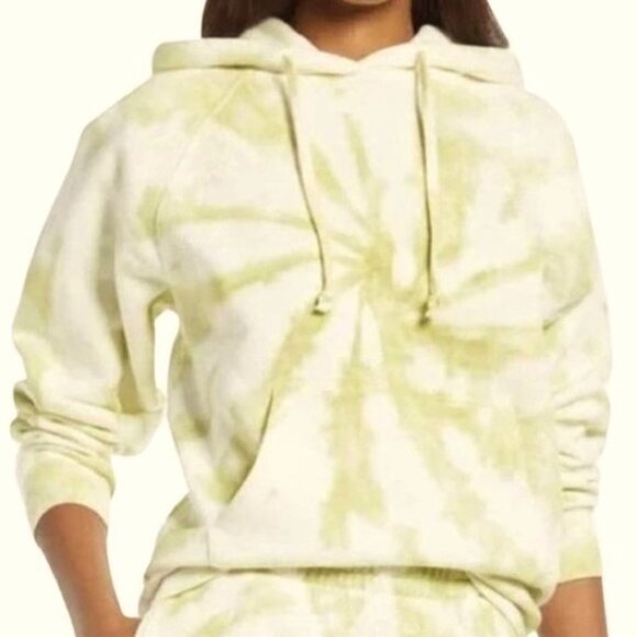 Reformation Tops - Reformation Jeans Green Tie Dye Pullover Hoodie
